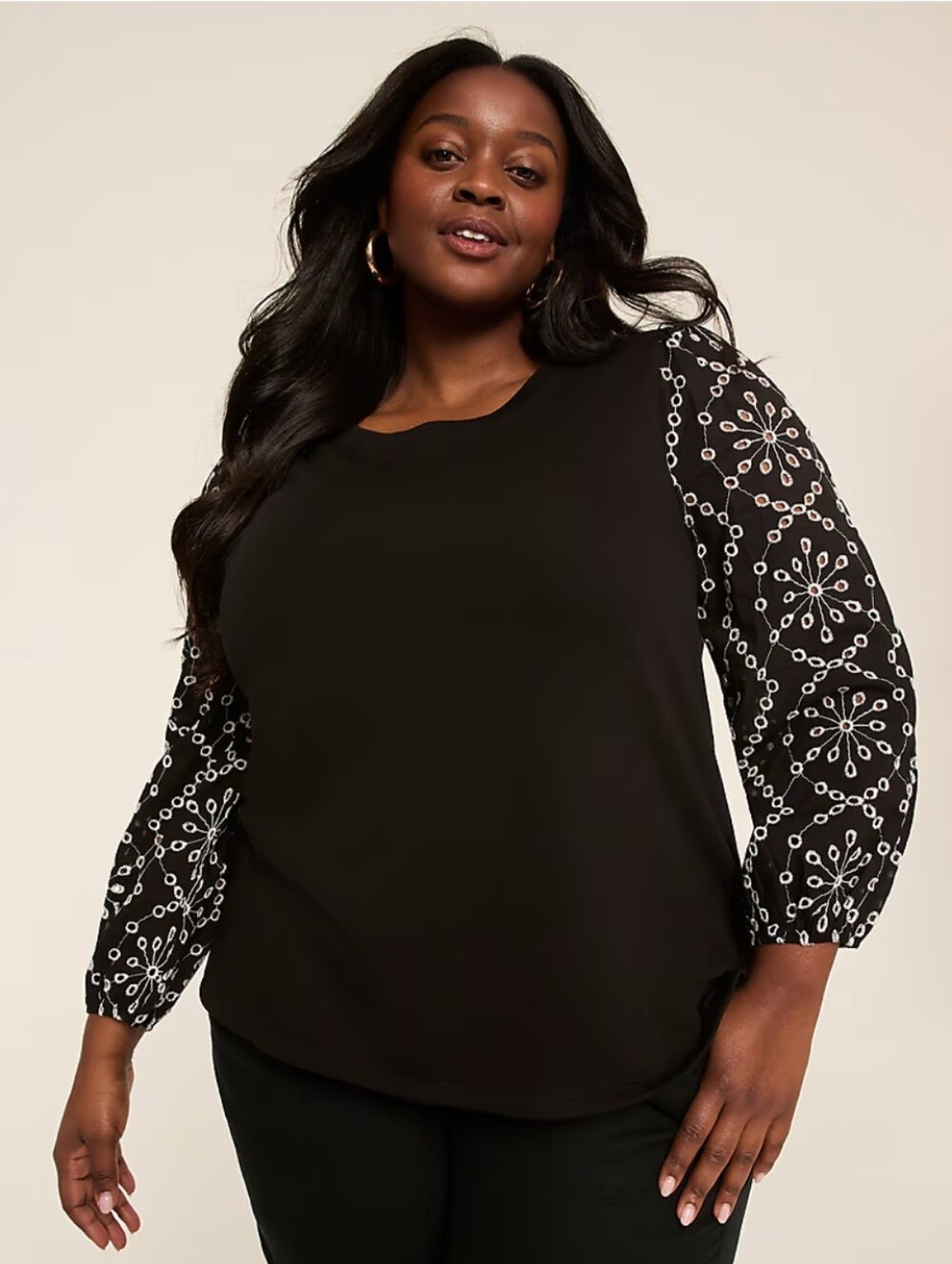 NWT Long Sleeve Crew Neck Top